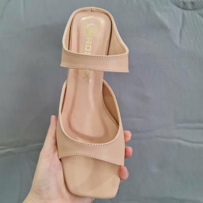 Dép cao gót nữ quai ngang ROSATA RO669 - 4p - HÀNG VIỆT NAM - BKSTORE