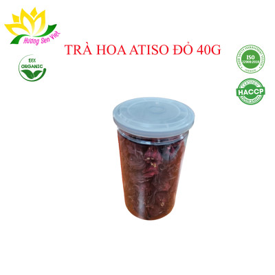 TRÀ HOA ATISO ĐỎ HŨ 40G - HƯƠNG SEN VIỆT