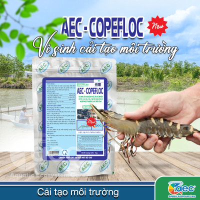 Vi sinh Copefloc New - Tạo thức ăn tự nhiên, gây màu nước đẹp cho ao nuôi