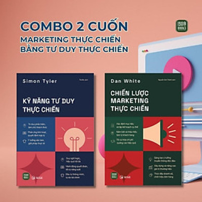 Sách - Chiến Lược Marketing Thực Chiến + Kỹ Năng Tư Duy Thực Chiến - 1980 Books