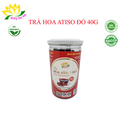 TRÀ HOA ATISO ĐỎ HŨ 40G - HƯƠNG SEN VIỆT