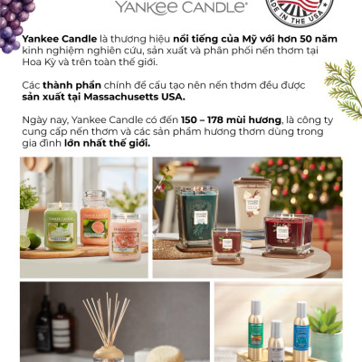 Tinh dầu tán hương đậm đặc dạng xịt Yankee Candle - Lemon Lavender (42.5g)