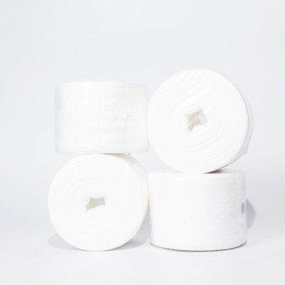 Khăn mặt khô đa năng Ecowipes cuộn 80 tờ size khăn 20x20cm dùng 1 lần lau khô lau ướt giấy lau mặt dùng một lần