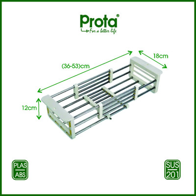 [CHÍNH HÃNG] Kệ gác bồn rửa Prota inox loại nhỏ, dày, bền, không bị gỉ sét– Bảo hành 12 tháng – Cam kết 1 đổi 1