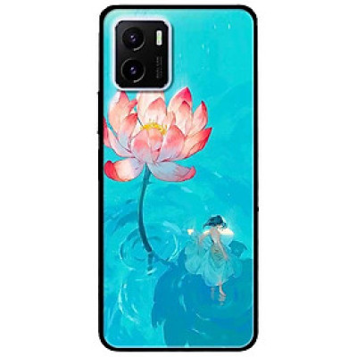Ốp lưng dành cho Vivo V23 5G / S12 - Vivo Y15s / Y15A mẫu Thiếu Nữ Và Sen