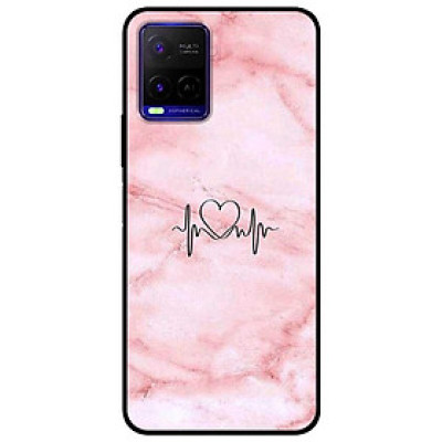Ốp lưng dành cho Vivo Y21 - Vivo Y21s mẫu Đá Hồng