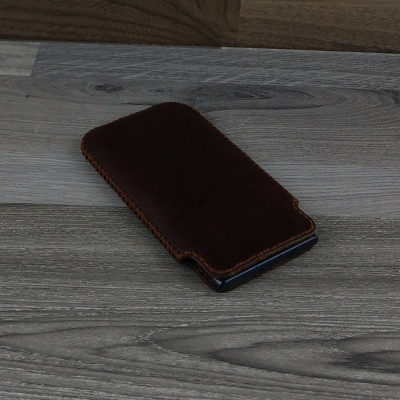Bao Da Túi Rút dành cho Iphone 12 Pro Max Da Bò 