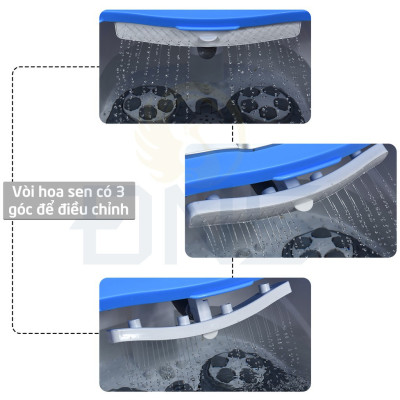 [Hàng Chính Hãng - BH 2 Năm] Bồn máy chậu ngâm chân massage cao cấp con lăn tự động Homedics FB-650, SereneLife SL12, SL