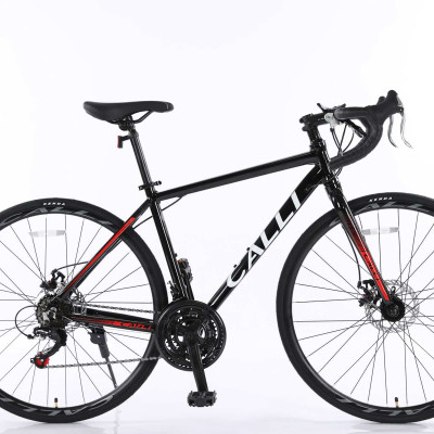 Xe đạp thể thao tay cong CALLI R2.0 Khung nhôm đi dây âm sườn, Phanh đĩa cơ, 21 tốc độ