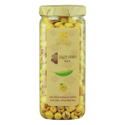 Combo Hạt Sen Sấy Hải Long (230g) + Mãng Cầu Sấy Dẻo Hải Long (120g)
