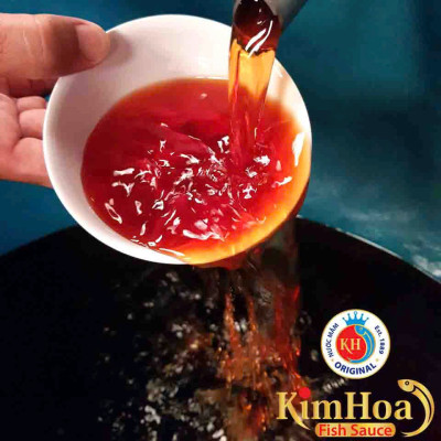 Nước Mắm Cốt Kim Hoa Phú Quốc 43 đạm chai 520ml