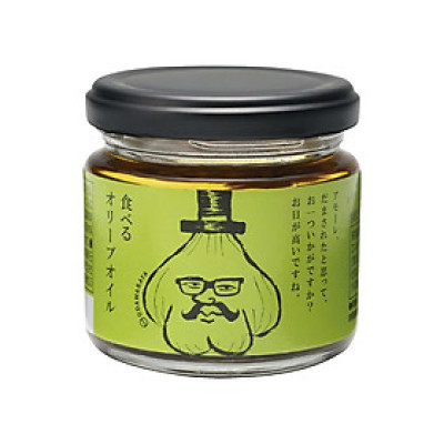Dầu Olive Tỏi khô Nhật Bản agata hủ 110g