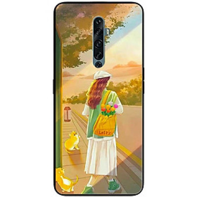 Ốp lưng cho Oppo Reno 2Z, 2F - 6z - 7z 5G - 8z 5G - A96 5G - 8T 4G - 8T 5G - Cô Gái Quay Lưng - Hàng Chính Hãng