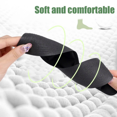 Cặp lót giày cao gót mũi nhọn giảm size cho giày bị rộng, thoáng khí và êm chân MÀU ĐEN