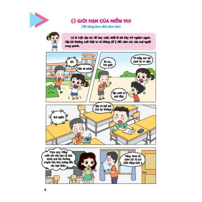 Sách - Truyện Tranh Tâm Lý Học Đường - Xây Dựng Niềm Tin Vào Bản Thân + Học Cách Làm Chủ Cảm Xúc - Minh Thắng