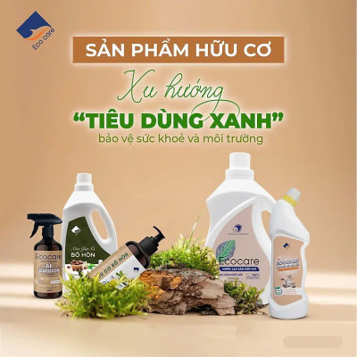 Nước Lau Sàn Hữu Cơ Bồ Hòn Ecocare Chai 4000ml
