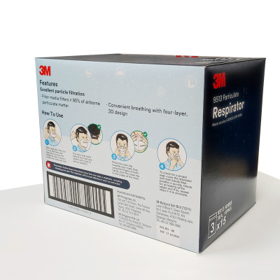 Khẩu trang 3M 9513 KN95, lọc tối thiểu 95%
