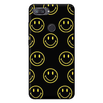 Ốp in cho Xiaomi Mi 8 Lite Icon Happy 1 - Hàng chính hãng