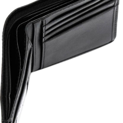 Bộ Ví & Thắt Lưng Nam Da Bò Huy Hoàng HT2108-HT4120 (23 x 11,5 cm) - Đen