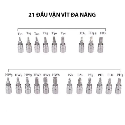 Ảnh Thật Bộ Đồ Nghề Sửa Chữa Xe Hơi Xe Máy 46 Món - Bộ Dụng Cụ Tuýp Khẩu Đa Năng 46 Chi Tiết Mở Ốc Vít Bulong Tiện Dụng