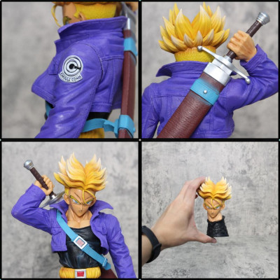 Mô Hình Trunks 2 Đầu 43Cm Mô hình Dragon Ball Cao Cấp, Figure Mô Hình Anmie 7 Viên Ngọc Rồng Songoku