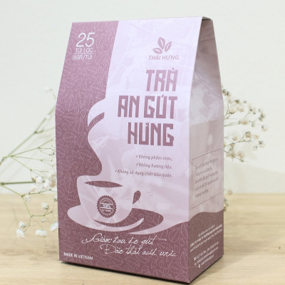 Trà An Gút Hưng Thái Hưng 25 túi lọc x 05g (125g) - Hỗ trợ bệnh gút, giảm đau, viêm khớp do bệnh gút, đào thải axit Uric