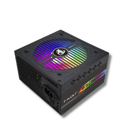 Nguồn Máy Tính T-Wolf  TW-P650RGB Plus 650W – Hàng Chính Hãng
