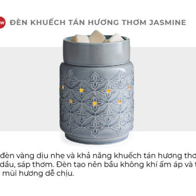 Đèn khuếch tán hương thơm Yankee Candle - Jasmine