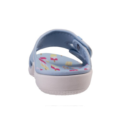 Dép sức khoẻ nữ Spenco Kholo Beach Light Blue - dép quai ngang nâng vòm, giảm đau chân