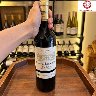 Rượu Vang Đỏ Pháp Chateau Les Vergnes