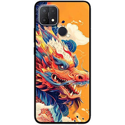 Ốp lưng cho Oppo A15 - A15s - A35 4G - A17 - A17K - A57 4G - A94 5G - A95 5G - Rồng Đủ Màu - Hàng Chính Hãng