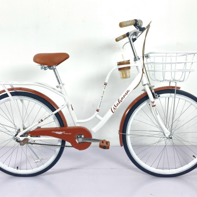 Xe Đạp Mini  Wahama Phoenix Thời Trang Size 24-26"inch - Tặng Bình nước, đồ lắp xe