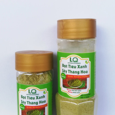 Bột tiêu xanh sấy thăng hoa