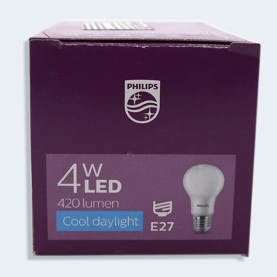 Bóng LED bulb Mycare E27 1CT/12 APR 4W Philips 