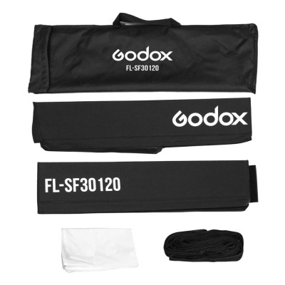 Bộ Softbox Godox FL-SF30120 với Túi đựng bằng vải mềm dạng lưới tổ ong cho Godox FL150R Linh hoạt LED Light Roll-Flex