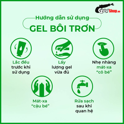 Gel bôi trơn tinh chất lô hội - Shell Aloe Vera - Chai 100ml