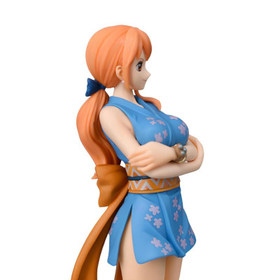 Mô Hình Nami Wano 17cm Mô hình One Piece Cao Cấp, Figure Mô Hình Anmie One Piece Luffy Vua Hải Tặc