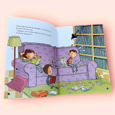 Sách cho bé - Tiến Lên Nào! - MUA CHO CON ĐI MÀ! - Một Câu Chuyện Giúp Trẻ Học Cách Tiết Kiệm - Sách tranh