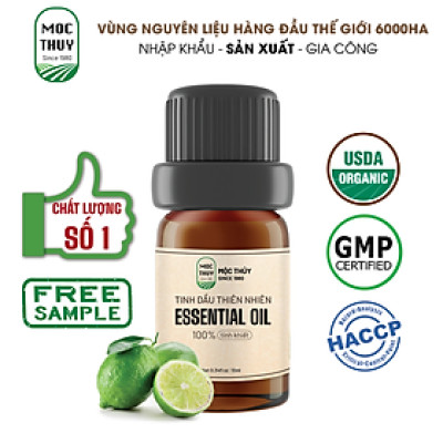 Tinh dầu thiên nhiên Chanh Sần Mộc Thủy - Lime Essential Oil - Đạt chuẩn chất lượng kiểm định