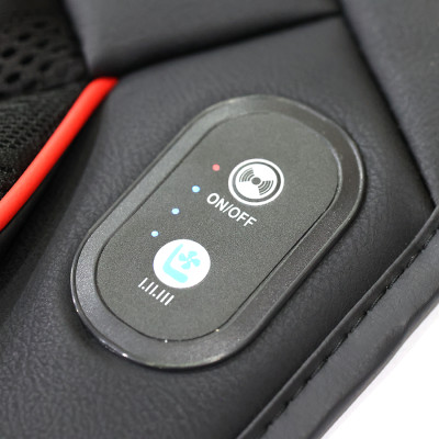 Lót ghế Ô Tô Có Quạt Massage CIND AM001 Màu Đen