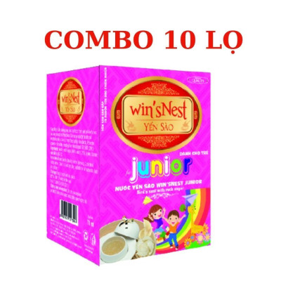 Combo 10 lọ Nước yến sào win