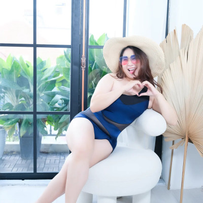 Đồ Bơi Một Mảnh Lệch Vai LMcation Angela - Màu Xanh Đen