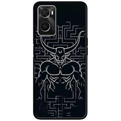 Ốp lưng cho Oppo A36 - A60 4G - A74 - A76 - Oppo A95 4G - A96 4G - Trâu Lực Sĩ - Hàng Chính Hãng