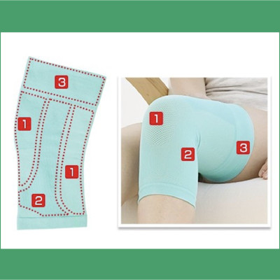 Đai bảo vệ đầu gối loại mềm Phiten knee supporters soft type light AP217014/AP217016