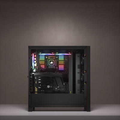 Vỏ Case Máy Tính Corsair 4000D AIRFLOW Black - Hàng Chính Hãng