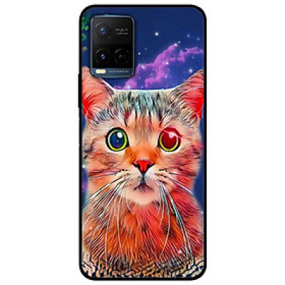 Ốp lưng dành cho Vivo Y21 - Vivo Y21s mẫu Mèo Nhiều Màu