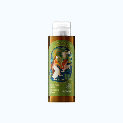 DrCeutics Nước Tẩy Trang Làm Sạch Da Và Làm Dịu Da Ultra-mild OLIVE Cleansing Water 500ml/Chai