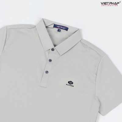 Áo Polo Nam VIỆT PHÁP Form Luxury - Thun Lụa Lạnh, lịch lãm, sang trọng 2A116
