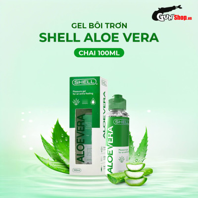 Gel bôi trơn tinh chất lô hội - Shell Aloe Vera - Chai 100ml