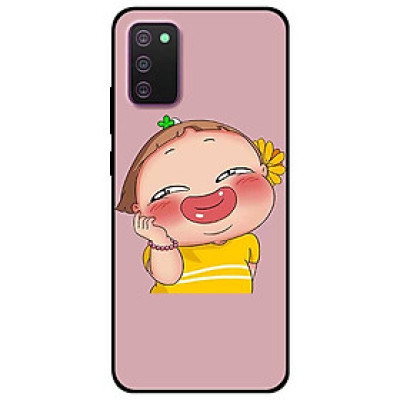 Ốp lưng dành cho Samsung Galaxy A02s mẫu Quỳnh Áo Vàng